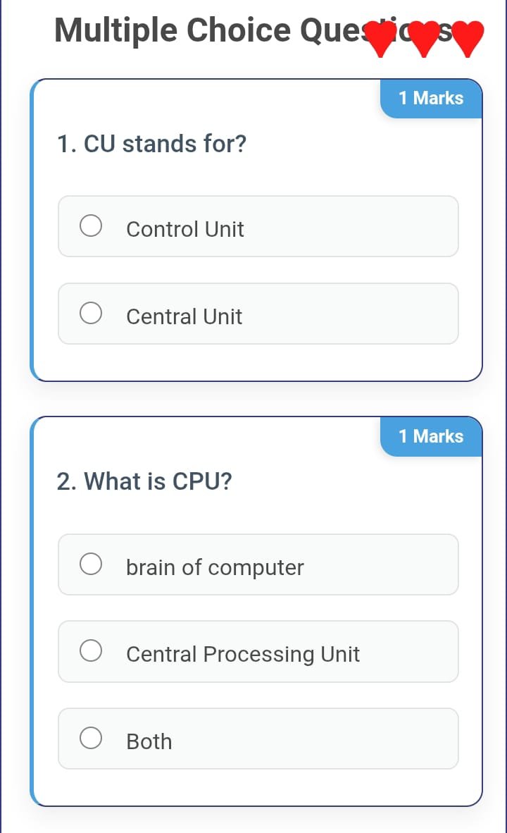 AI Marking System